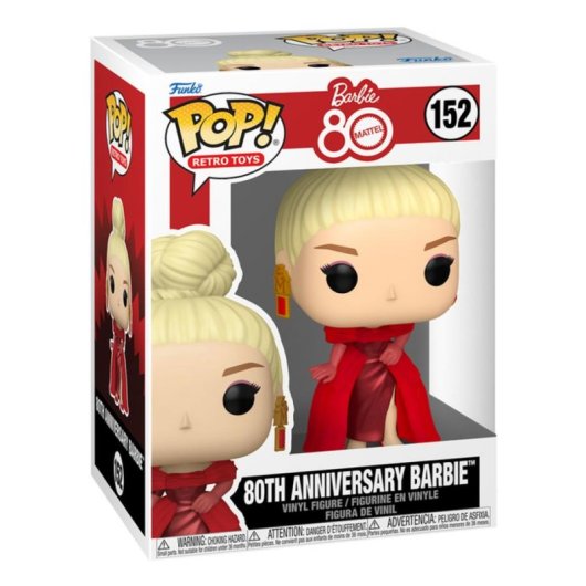 Figurine Collectible Funko Pop! Barbie 80th Anniversary