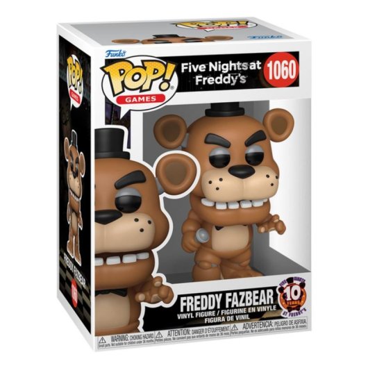Sammelfigur Funko Pop! Freddy Fazbear 10th Anniversary Five Nights at Freddy's