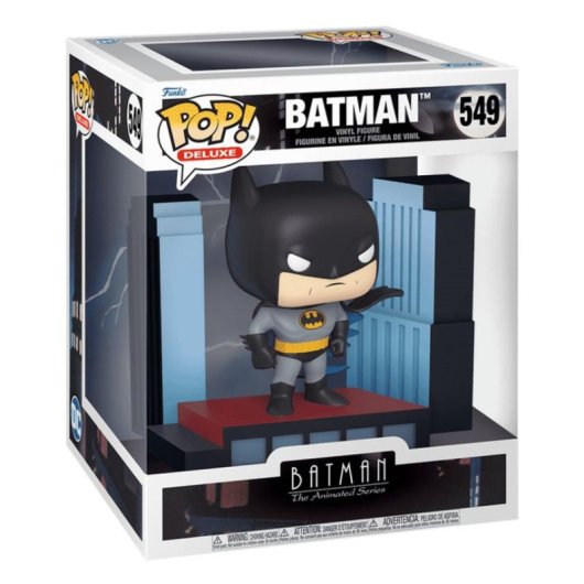 Figurine Funko Pop! Deluxe Batman sur toit 127 mm