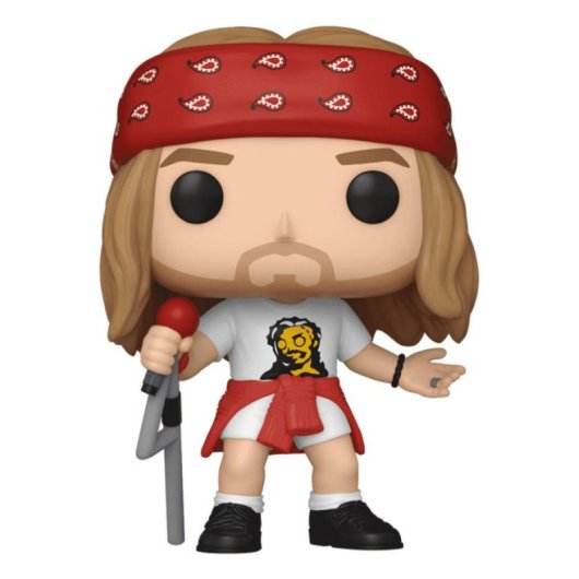 Figurine collector Funko Pop! Axl Rose with Red Bandana Guns N Roses