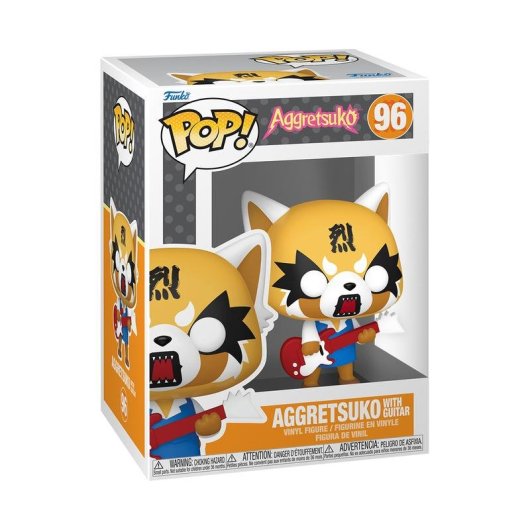Figura da Collezione Funko Pop! Aggretsuko with Guitar Anime Manga