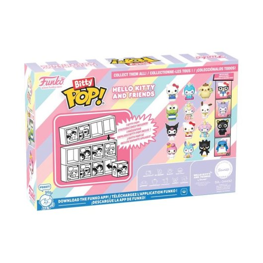 Figura da Collezione Funko Pop! Bitty DC Comics 4-Pack Series 4