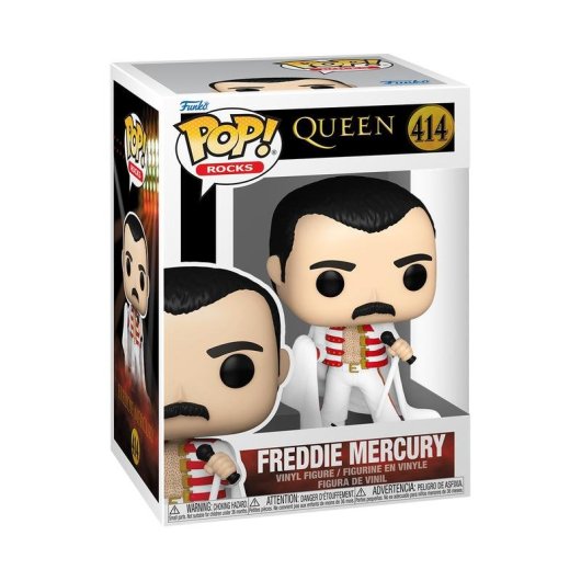 Figura da collezione Funko Pop! Freddie Mercury We Will Rock You Tour