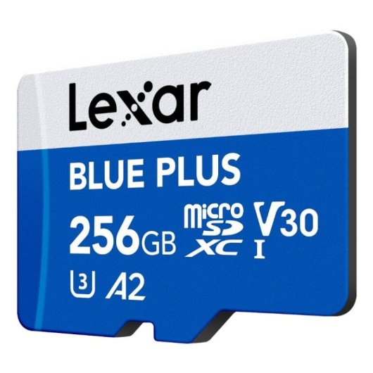 Scheda MicroSD Lexar Blue Plus 256 GB UHS-I 170 MB/s Classe 3 V30 A2