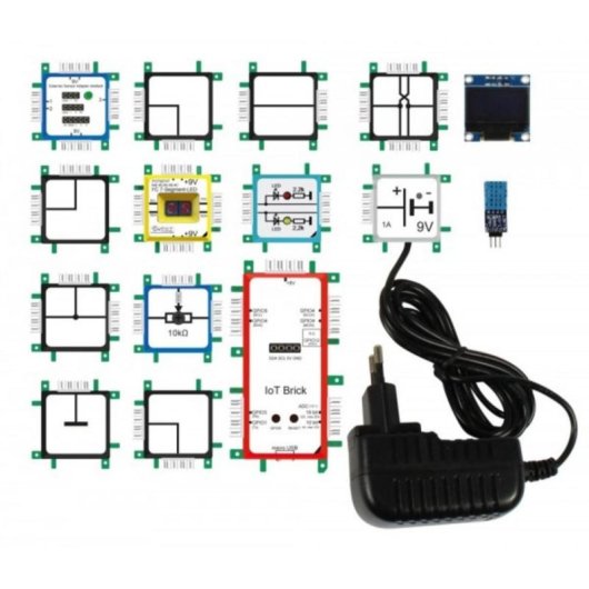 Acessório para Placa de Desenvolvimento Allnet Brick’R’knowledge Multicolor