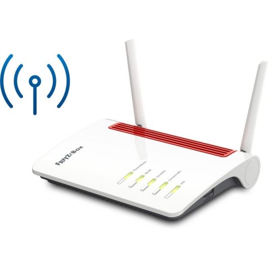 Router Fritz Box 6850 4G WiFi 5 1266Mbps Doppia Banda Ethernet 4G Bianco