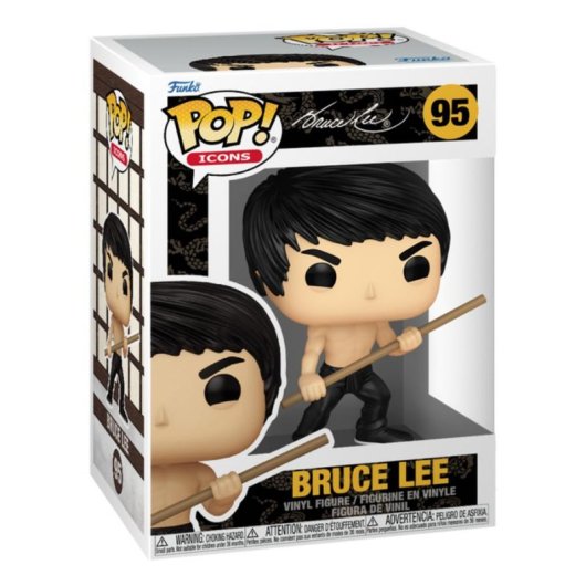 Figura da Collezione Funko Pop! Bruce Lee con Bō