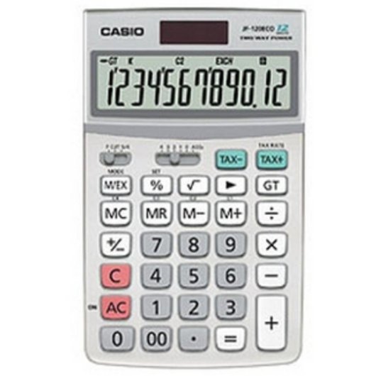 Calcolatrice da scrivania Casio JF-120 ECO 12 cifre