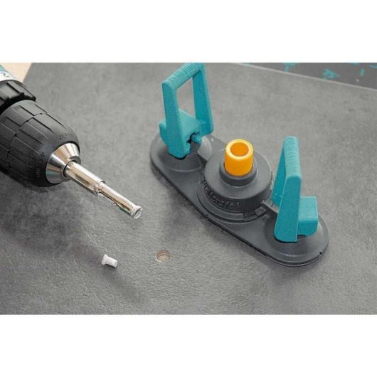 Juego de Brocas Diamantadas Wolfcraft 8771000 para Baldosa y Cerámica Ø 5-10 mm, 7 Piezas