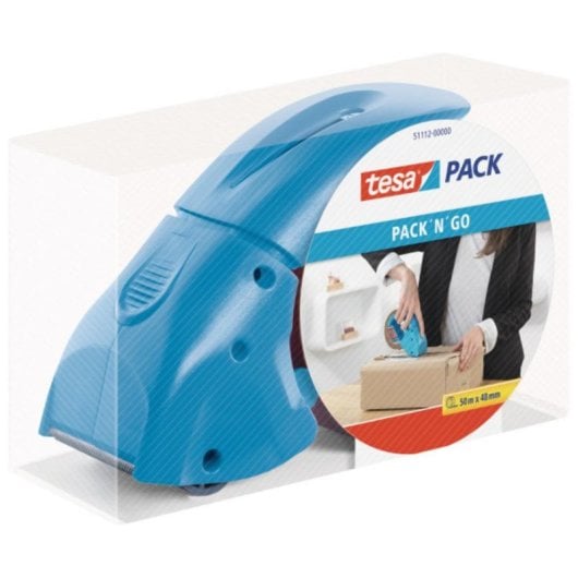 Porte-rouleau Tesa 51112-00000 4,8 cm 50 m Bleu