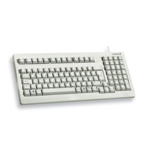 Teclado Cherry G80-1800 mecánico completo PS/2 QWERTY español gris