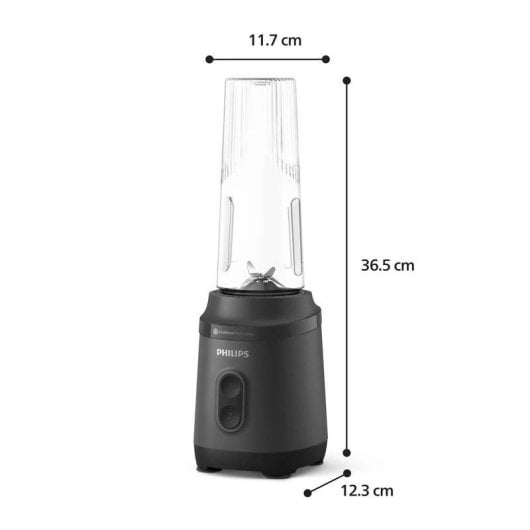 Batidora Portátil Philips ProBlend Serie 3000 HR2672/00 350 W 2 Botellas Blend & Go