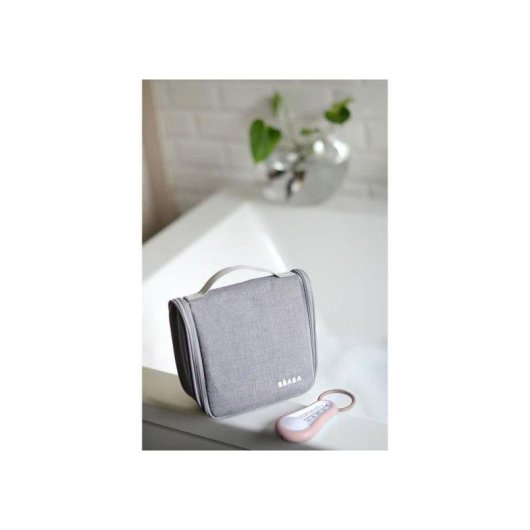 Trousse de Toilette Nomada Bebé Rosa Beaba con 9 Accesorios
