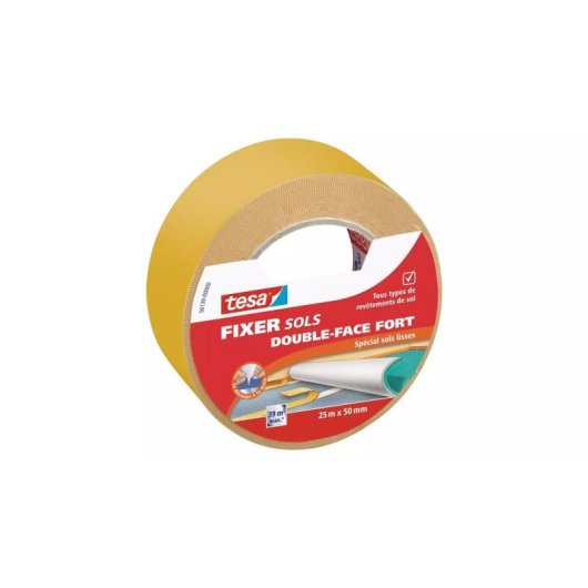 Fita de montagem Tesa 56172 Amarelo 25 m 50 mm interior