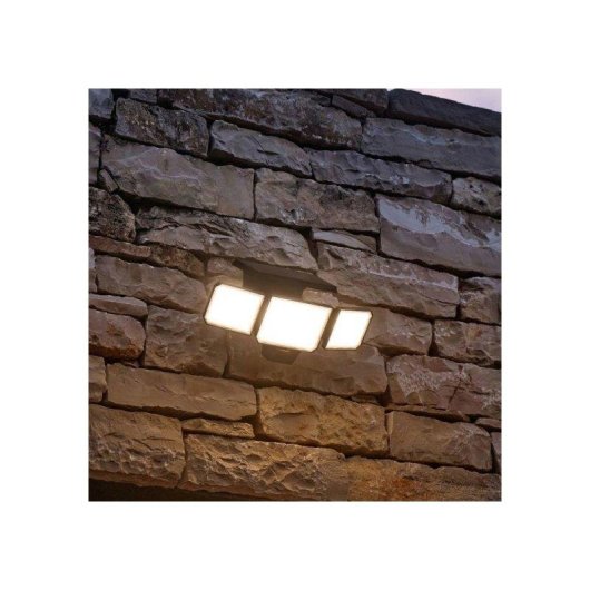 Foco Solar de Seguridad Philips Nysil 8,7 W 1000 Lm 5000 K IP65 Negro