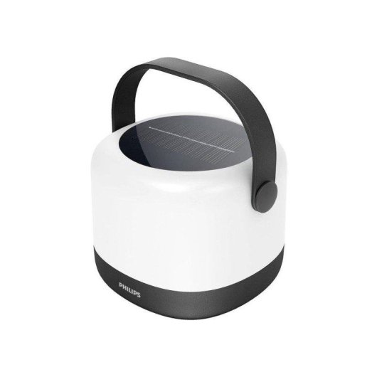 Lámpara Solar Portátil Philips Alula 1,2 W Negra 3 Modos IP44