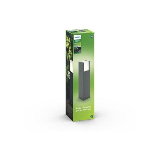Lámpara de pedestal exterior Philips MyGarden Arbour 6W LED 4000K IP44 Antracita