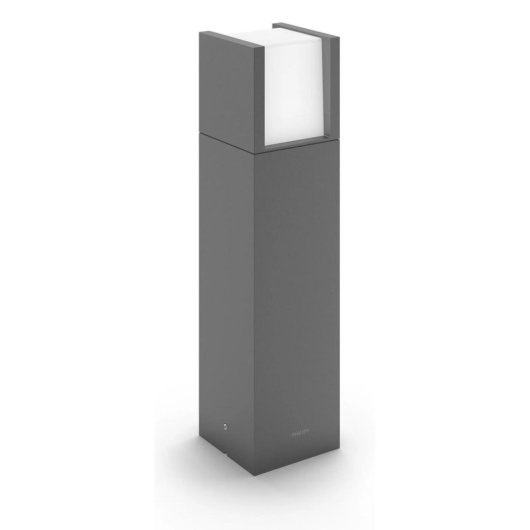 Lámpara de pedestal exterior Philips MyGarden Arbour 6W LED 4000K IP44 Antracita