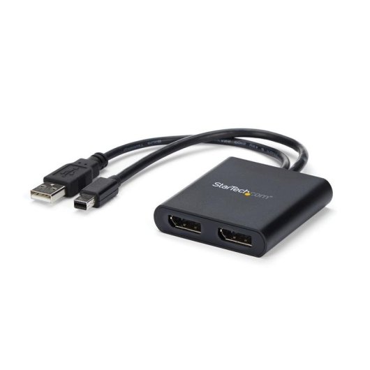 Diviseur Vidéo StarTech Mini DisplayPort vers 2x DisplayPort 4K MST