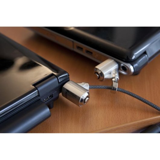 Cable antirrobo Urban Factory CRS02UF 2 m llave redonda PVC negro