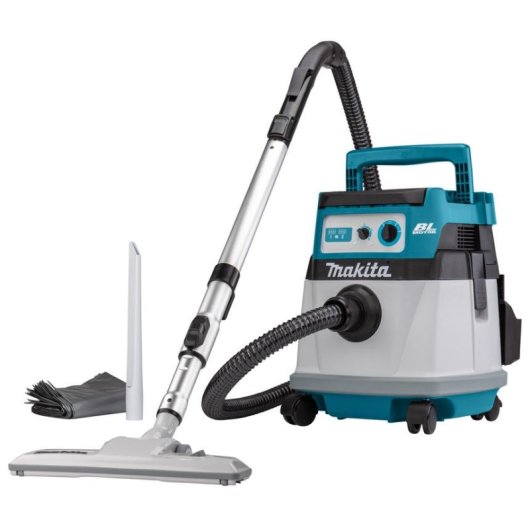 Aspirador Seco e Húmido Makita DVC155LZX2 18V 15L Bateria Incluída