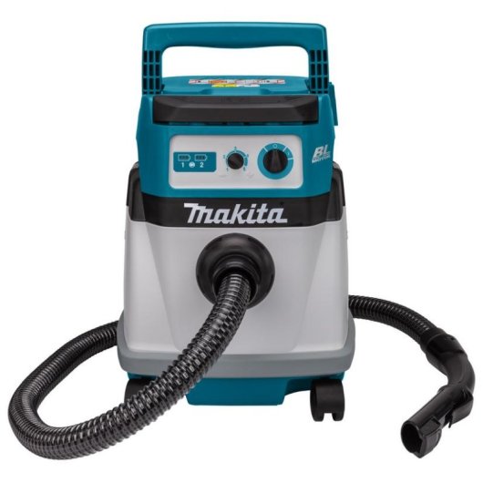 Aspirador Seco e Húmido Makita DVC155LZX2 18V 15L Bateria Incluída