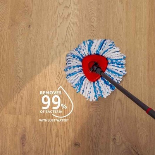 Mopp-Pad Vileda Mikrofaser Blau Weiß 1 Stück