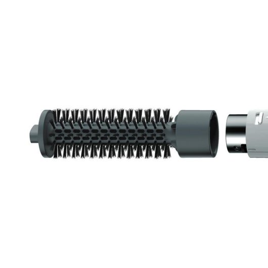 Cepillo Moldeador Braun AS1.52 300W Cable 1,8 m Cepillo Redondo Blanco y Negro