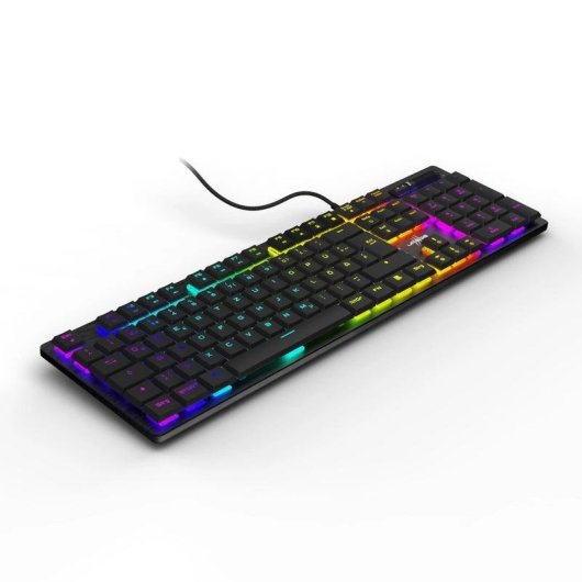 Teclado Urage 00217834 mecánico gaming QWERTZ con RGB y cable desmontable