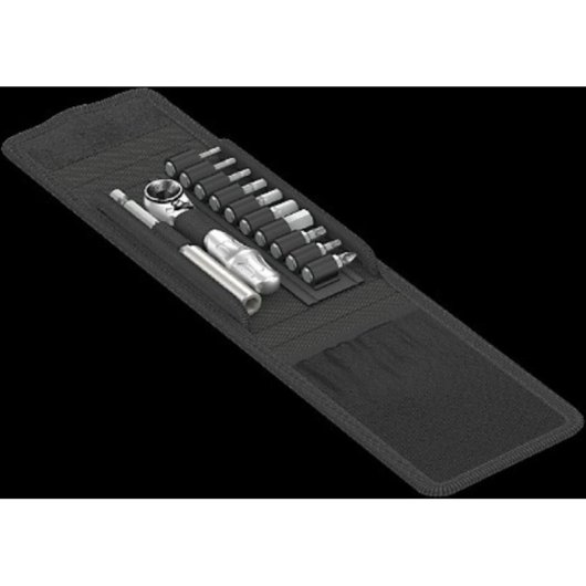 Llave dinamométrica Wera Mecánico 1/4" 12 piezas acero inoxidable