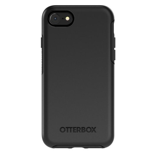 Funda para móvil OtterBox Symmetry Cover Policarbonato Negro para iPhone SE (2nd gen)/8/7