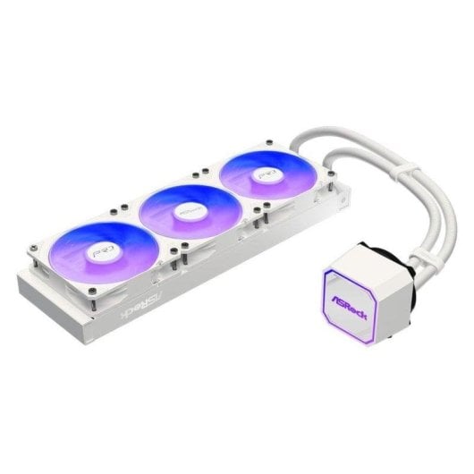 Refrigeración Líquida AsRock Pro White 360 ARGB 360mm 3 Ventiladores ARGB Blanco