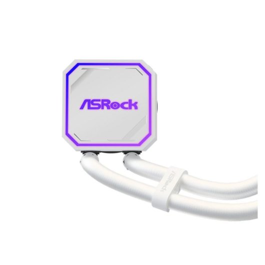 Refrigeración Líquida AsRock Pro White 360mm 3 Ventilatori ARGB Bianco