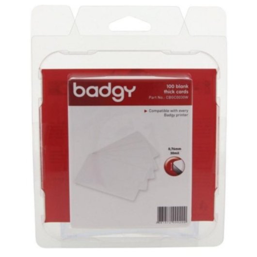 Tarjetas de visita Evolis CBGC0030W 0,76 mm 100 piezas