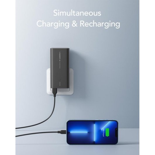 Powerbank Veger ACE VG-W1146 10000mAh PD20W con presa pieghevole