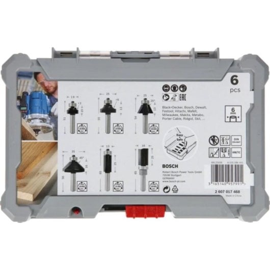 Fresadora Bosch 2 607 017 469 Carboneto Madeira 3,5 cm