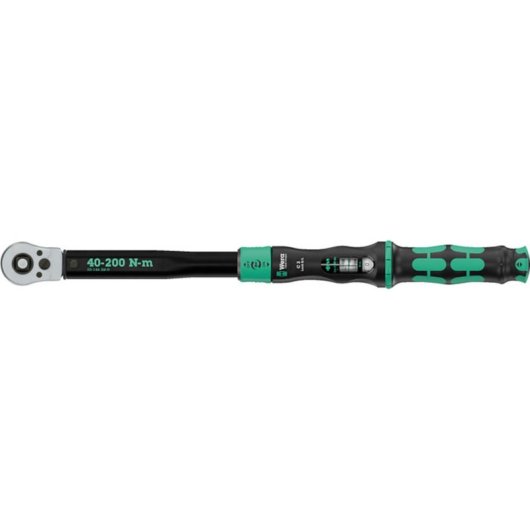 Llave dinamométrica de clic Wera 05075695001 40-200 Nm 1/2" mecánica