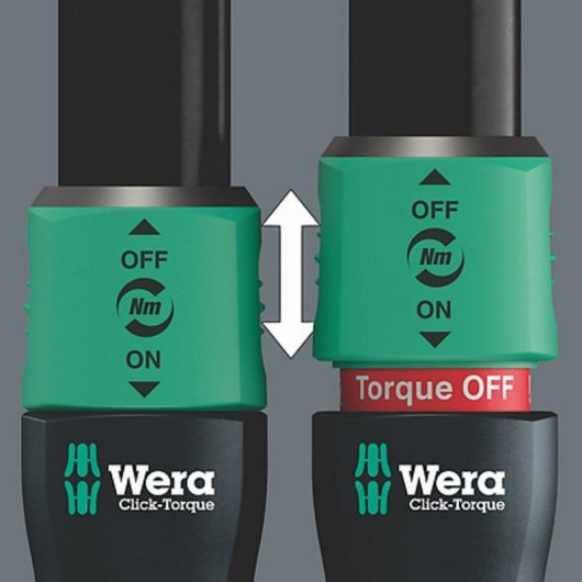 Llave dinamométrica de clic Wera 05075695001 40-200 Nm 1/2" mecánica