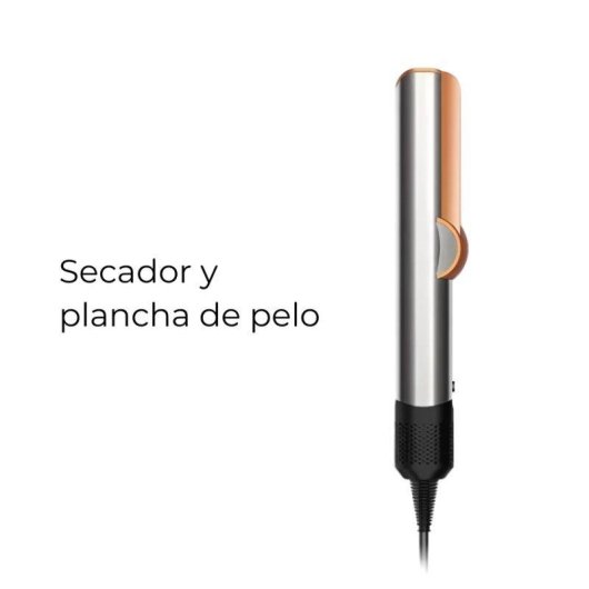 Plancha de Pelo 2 en 1 Klack Multifunción 1300W Iónica Antiencrespamiento Seco y Húmedo Gris