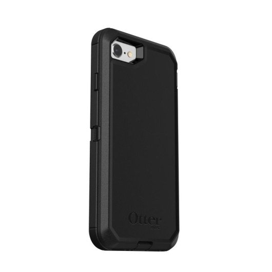 Funda para móvil OtterBox Defender Series Cover Policarbonato Negro para iPhone SE (2nd gen)/8/7
