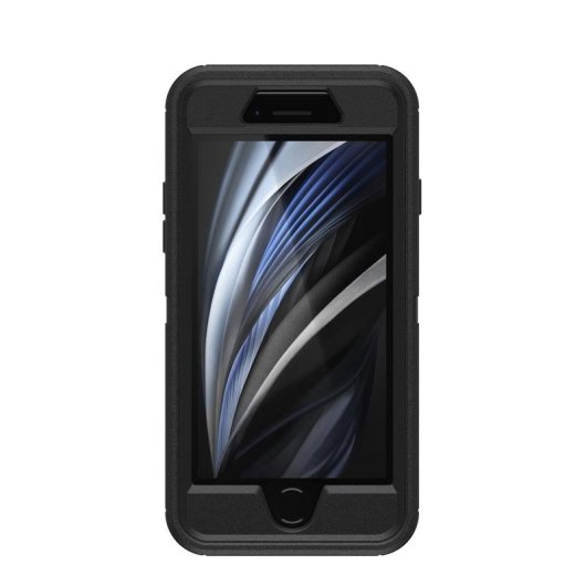 Funda para móvil OtterBox Defender Series Cover Policarbonato Negro para iPhone SE (2nd gen)/8/7