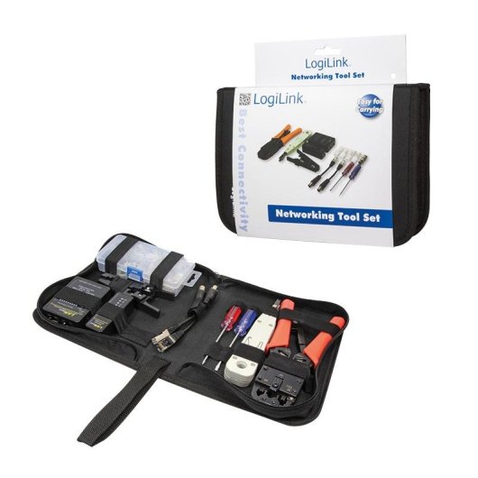 Kit de herramientas LogiLink para preparación de cables