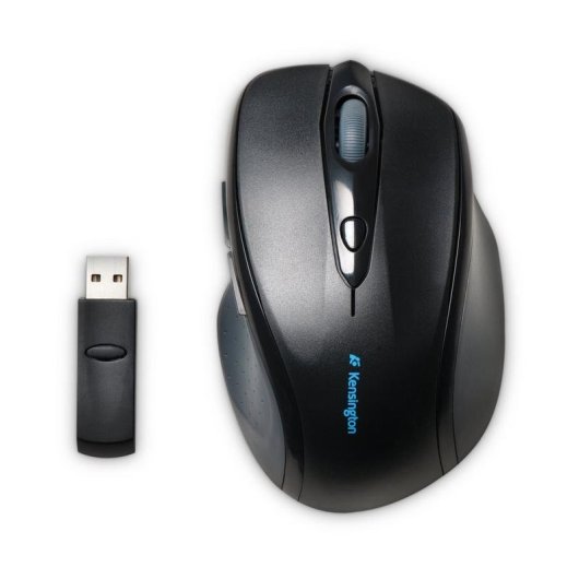 Mouse Kensington Pro Fit Wireless 2,4 GHz 1600 DPI Nero 6 Pulsanti SmartFit™