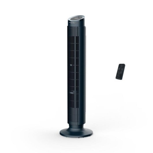 Ventilador de Torre Rowenta Eole Silence Force VU7050 48W 12 Velocidades Comando Remoto Ultra Silencioso Temporizador Brisa Natural