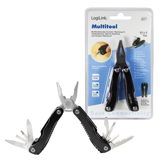 Alicate Multiferramenta LogiLink WZ0044 11 Ferramentas