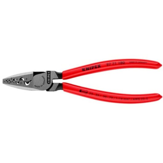 Crimpadora Knipex KP-9771180 Roja 49 mm x 180 mm