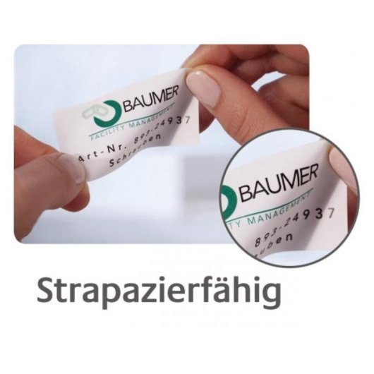 Etiqueta para impresora autoadhesiva Avery L6009-8 Plata A4 Poliéster Laser