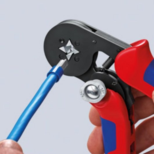 Alicate Knipex 97 53 14 180 mm Azul/Vermelho