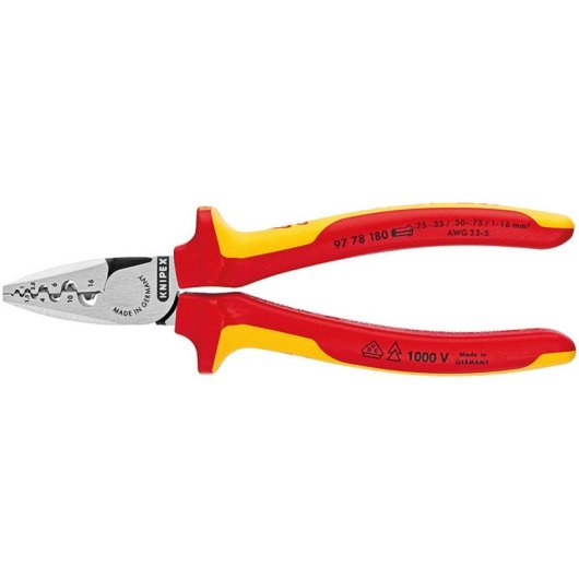 Crimpadora Knipex 97 78 180 Outil Combiné 1,6 cm
