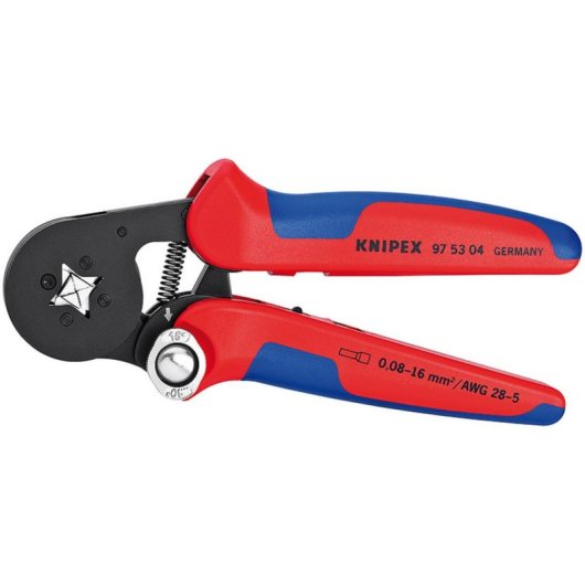 Alicate Knipex 97 53 04 Aço Crómio Vanádio 180 mm Azul Vermelho